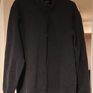 Arrow Men's Charcoal Zip-Up Sweater